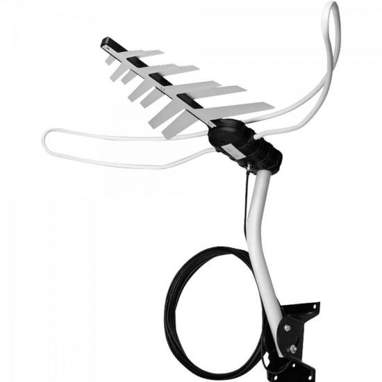 Antena externa TV 4 em 1 VHF/UHF/FM/HDTV DTV-3000 aquário