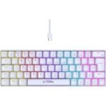 Teclado gamer mecânico fortrek gravity 65 compact switch outemu red W