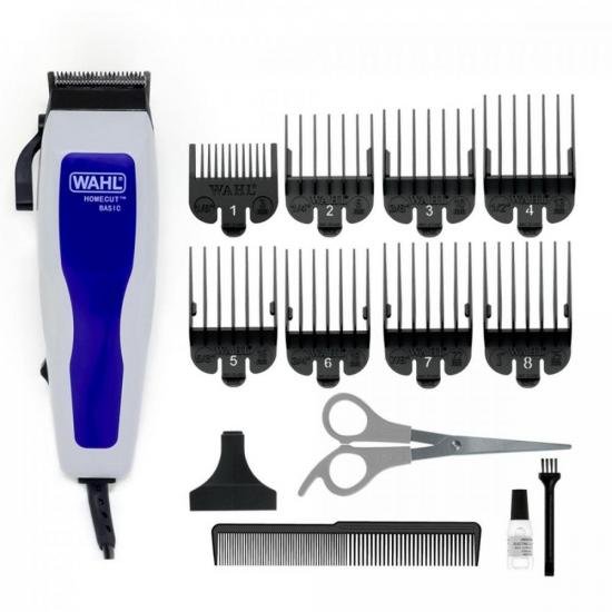 Máquina de corte wahl home cut cinza/azul 220V