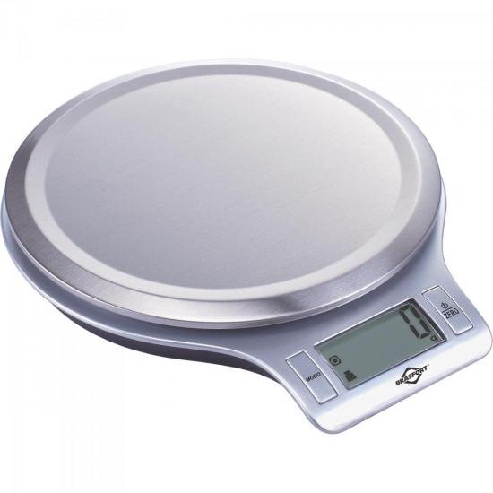 Balança de uso doméstico 5Kg cinza basfort