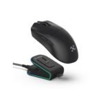 Mouse wireless com dock de carregamento magnético Fortrek Loyal preto