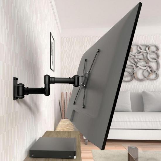 Suporte articulado para TV 19"–56" preto STPA50 Multivisão