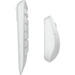 Kit teclado e mouse sem fio lecoo KW202 branco