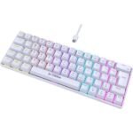 Teclado gamer mecânico fortrek gravity 65 compact switch outemu red W