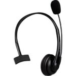 Headset office fortrek FK 731A USB preto