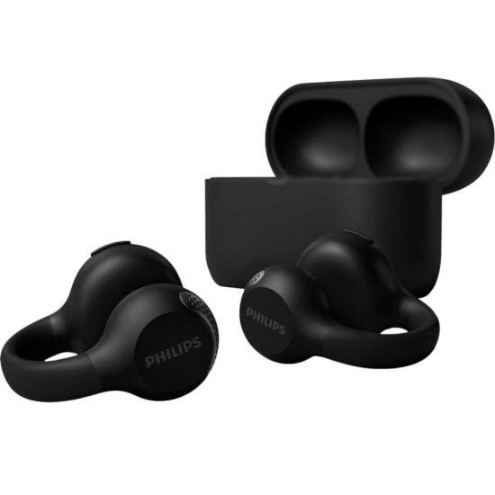 Fone de ouvido philips TAQ2000 bluetooth preto