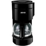 Cafeteira elétrica arno classic preta 127 V