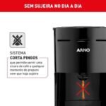 Cafeteira elétrica arno classic preta 127 V