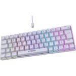 Teclado gamer mecânico fortrek gravity 65 compact switch outemu red W