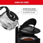 Cafeteira elétrica arno classic preta 127 V