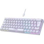 Teclado gamer mecânico fortrek gravity 65 compact switch outemu red W