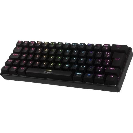 Teclado Mecânico Fortrek Gravity Air Compact Wireless Preto