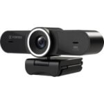Webcam Vision 40 Fortrek 4K Ultra HD Com Ring Light Para Videochamadas