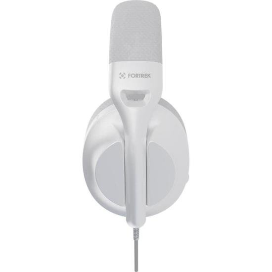 Headset Gamer Fortrek Wise Surround 7.1 Driver 40mm USB Branco