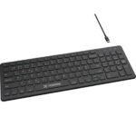 Teclado Sem Fio Office Fortrek KB11 Full Bluetooth Preto