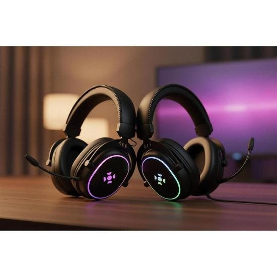 Headset Gamer Wireless Fortrek Win Air Driver 50 mm Preto