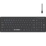 Teclado Sem Fio Office Fortrek KB11 Full Bluetooth Preto