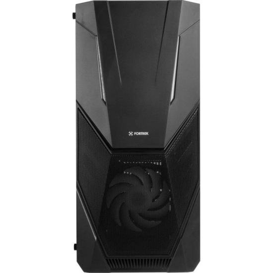 Gabinete Gamer Fortrek Mid Tower Black Hawk RGB Preto