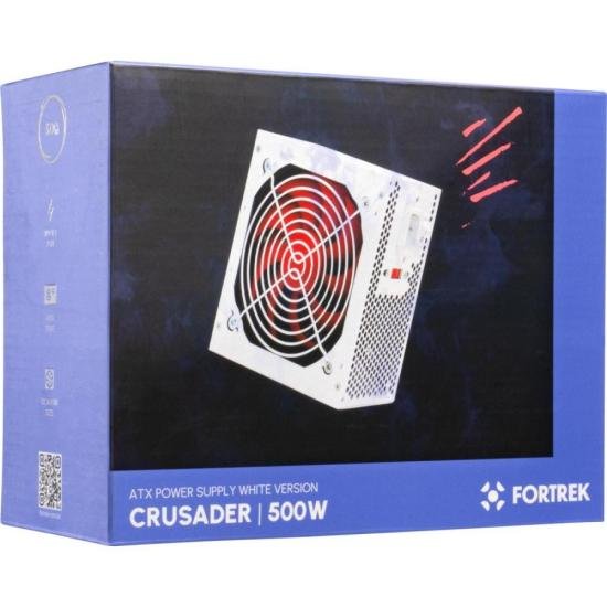 Fonte Gamer ATX Fortrek Crusader 500W Branca