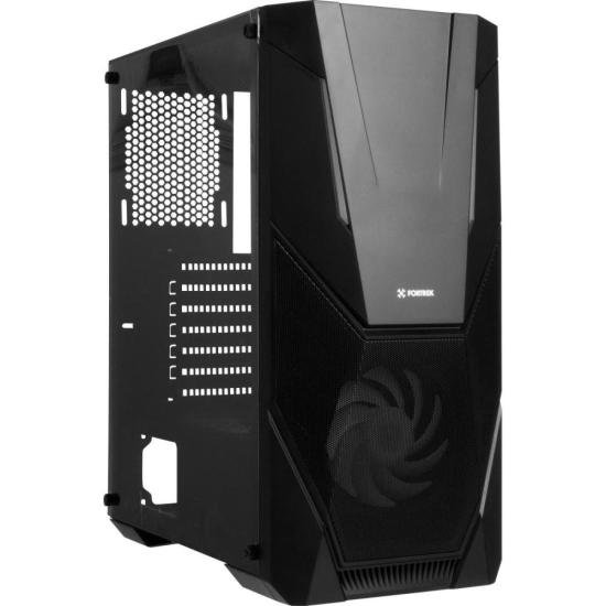Gabinete Gamer Fortrek Mid Tower Black Hawk RGB Preto